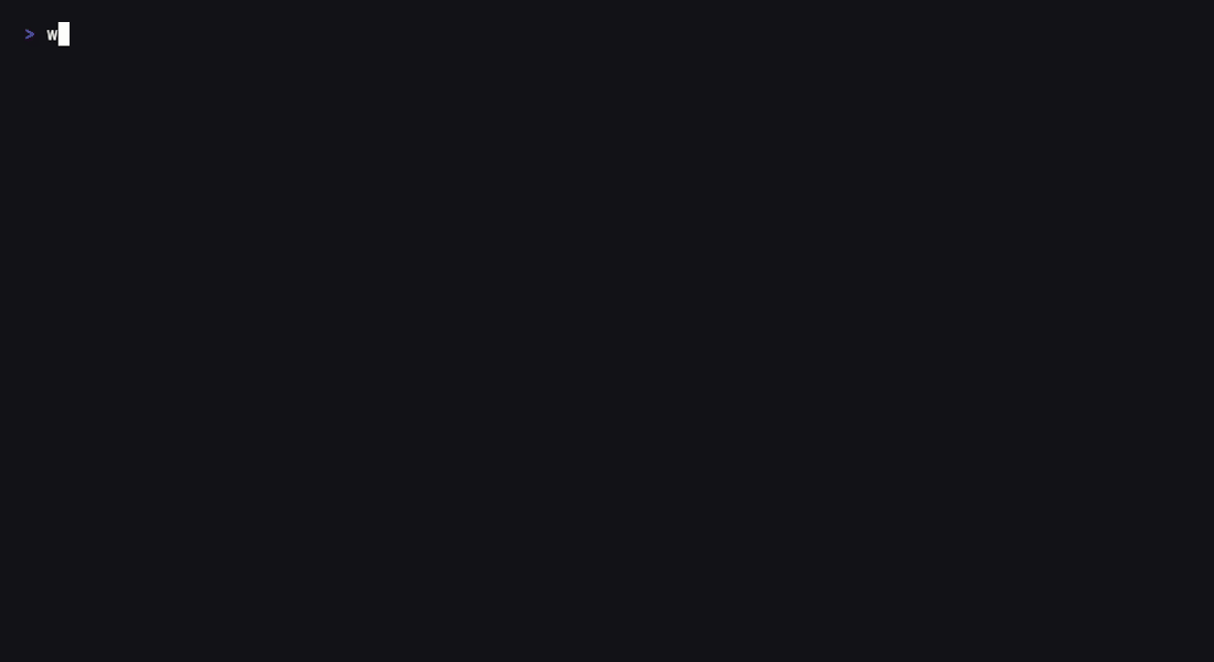 ww dashboard demo